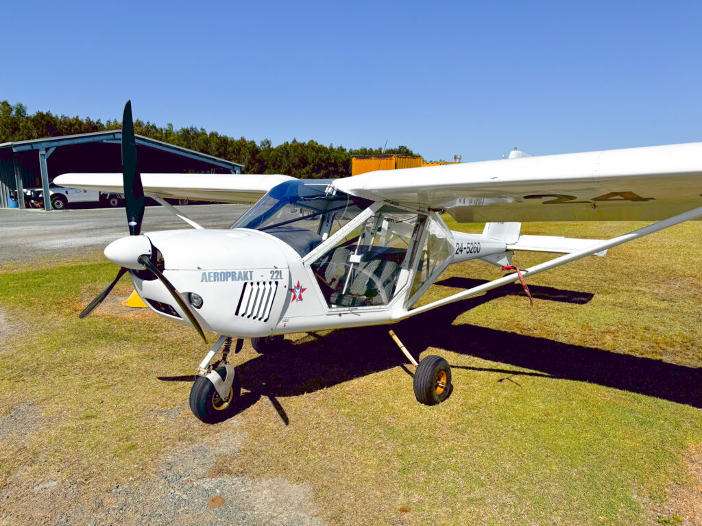 Foxbat A22L parked at Redcliffe