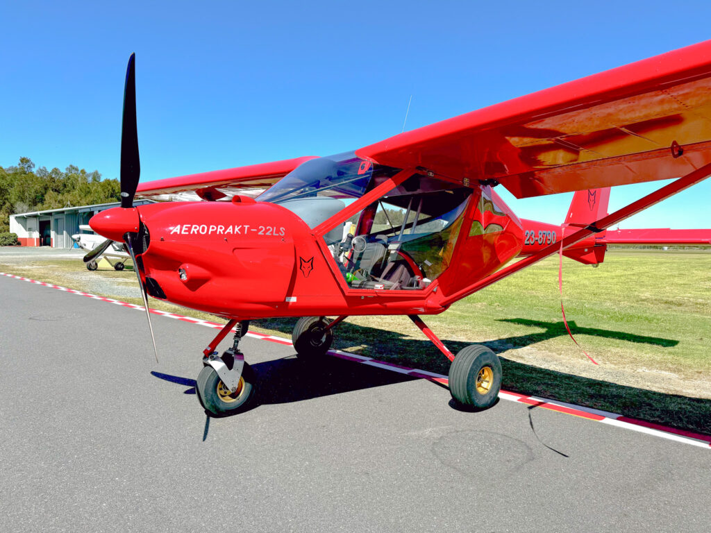 Foxbat A22LS parked at Redcliffe