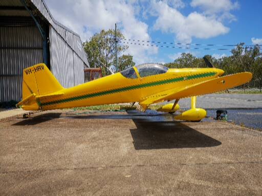 Tailwheel endorsement training aircraft at Advanced Aviation Training Queensland